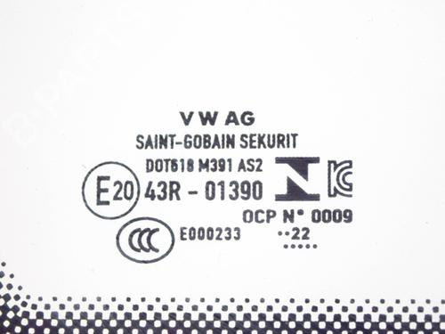 Front right quarter glass VW ID.3 (E11, E12) Pro | BP27762608C112 