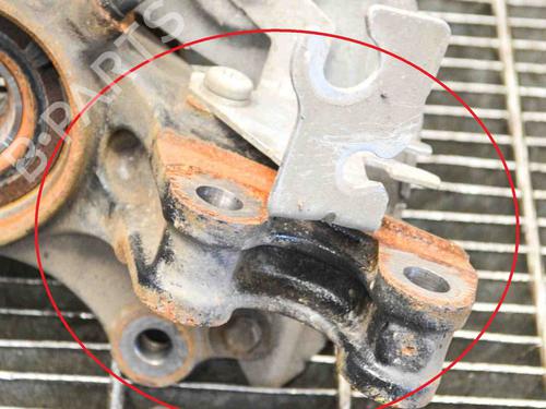 Left front steering knuckle PEUGEOT 3008 II SUV (MC_, MR_, MJ_, M4_) 1.2 THP/ PureTech 130 (MRHNSM, MRHNSU, MRHNSJ, MRHNYW,... | BP14616307M25 