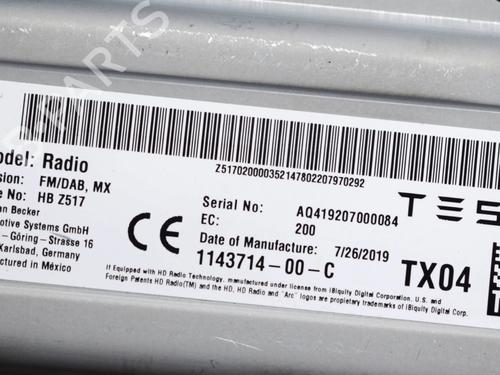 Electronic module TESLA MODEL X (5YJX) P100D AWD | BP8625235M83 