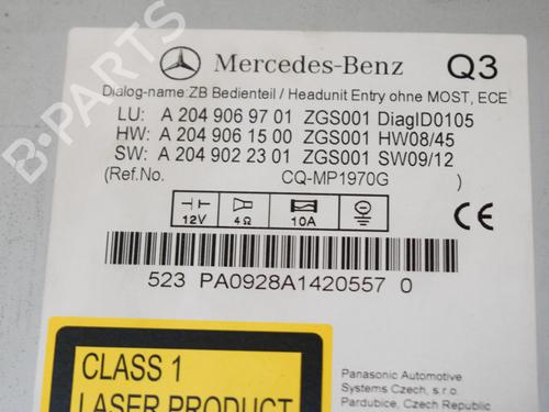 Electronic module MERCEDES-BENZ C-CLASS (W204) C 200 CDI (204.001) | BP6754329M83 