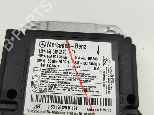 ECU airbags MERCEDES-BENZ GLE (W166) 250 d 4-matic (166.004) | BP27798424M53 