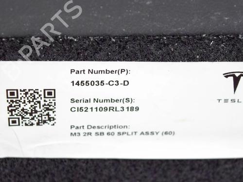 Rear seat TESLA MODEL 3 (5YJ3) EV | BP33359319C17 - Image 6