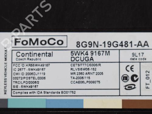 Electronic module JAGUAR XF I (X250) 3.0 D | BP9903846M83 