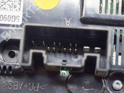Climate control VW GOLF VII (5G1, BQ1, BE1, BE2) 2.0 R 4motion | BP9510522I5 