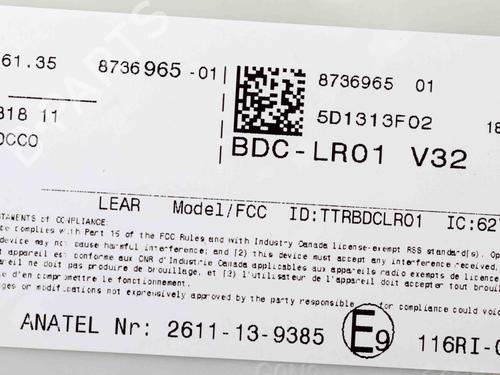 Electronic module BMW i3 (I01) Electric | BP8936068M83