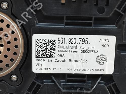 Instrument cluster VW GOLF VII (5G1, BQ1, BE1, BE2) e-Golf | BP27331464C47 