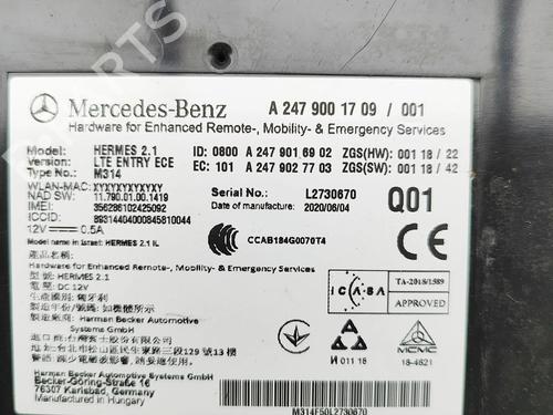 Electronic module MERCEDES-BENZ SPRINTER 3-t Van (B910) 214 CDI (910.621, 910.623) | BP30108599M83  - Image 6