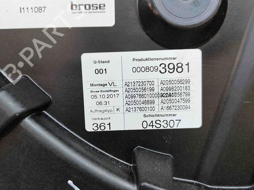 Front left window mechanism MERCEDES-BENZ E-CLASS (W213) E 350 d (213.033) | BP26580027C22 - Image 8