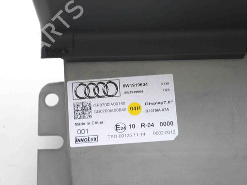 Multifunctionele display AUDI A4 Allroad B9 (8WH, 8WJ) 2.0 TDI quattro | BP30208810C48