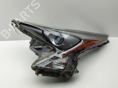 Used Left headlight Left headlight TOYOTA PRIUS (_W5_) 1.8 Hybrid (ZVW50_, ZVW51_) (98 hp) 27295572 27295572