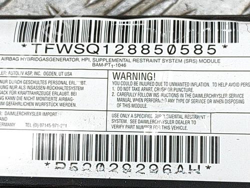 Right curtain airbag JEEP GRAND CHEROKEE III (WH, WK) 6.1 SRT8 4x4 | BP19126619C12 