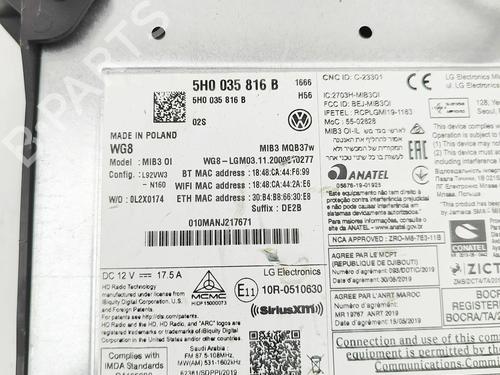 Electronic module VW GOLF VIII Variant (CG5, DB5) 2.0 TDI | BP38961121M83 - Image 5