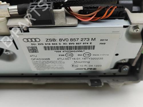 Display monitor AUDI A3 Sportback (8VA, 8VF) 1.4 TFSI e-tron | BP27331391C48 