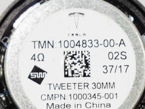 Luidspreker TESLA MODEL S (5YJS) 75D AWD (525 hp) 20233060