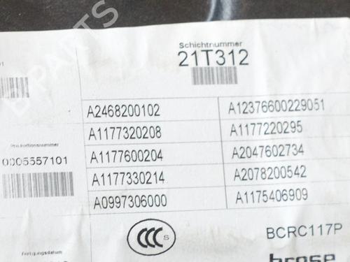 Rear right window mechanism MERCEDES-BENZ CLA Coupe (C117) AMG CLA 45 4-matic (117.352) | BP8073802C25 