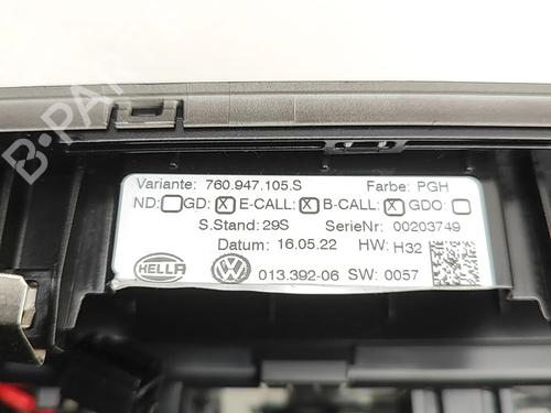 Interior roof light VW TOUAREG (CR7, RC8) 3.0 eHybrid 4motion | BP33382028I8  - Image 5