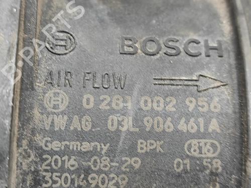 Luftmassemåler VW CADDY IV Box Body/MPV (SAA, SAH) 2.0 TDI | BP31021342M95