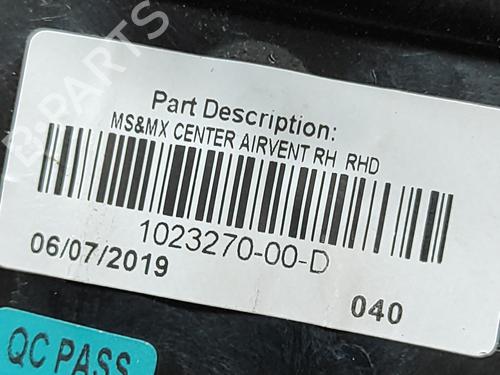 Air vent TESLA MODEL X (5YJX) P100D AWD | BP25218090I21 