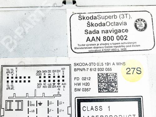 Electronic module SKODA SUPERB II (3T4) 1.6 TDI | BP7738840M83 