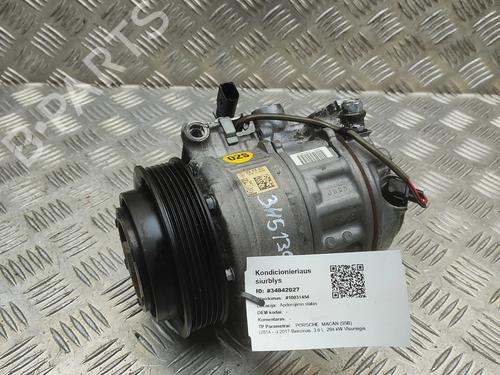 Used AC compressor AC compressor PORSCHE MACAN (95B) 3.6 Turbo (400 hp) 33549807 33549807