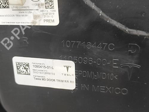Rear right panel TESLA MODEL 3 (5YJ3) EV | BP33396183C61 - Image 13