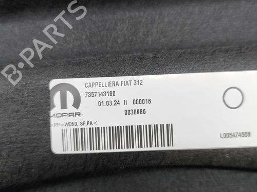 Rear parcel shelf FIAT 500 (312_) 1.0 Mild Hybrid (312.AYD1B) | BP28554703C85 