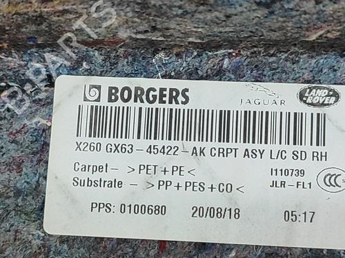 Boot lining JAGUAR XF II (X260) 2.0 D | BP27171031I3 
