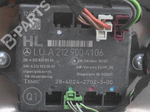 Rear left window mechanism MERCEDES-BENZ C-CLASS (W204) C 180 CGI (204.049) | BP6715512C24 