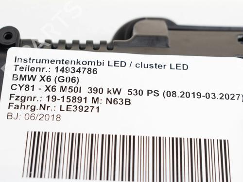 Instrument cluster BMW 5 Touring (G31) 520 d | BP33340927C47  - Image 5