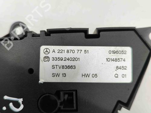 Switch MERCEDES-BENZ S-CLASS (W221, V221) S 500 4-matic (221.086, 221.186) | BP29510858I30