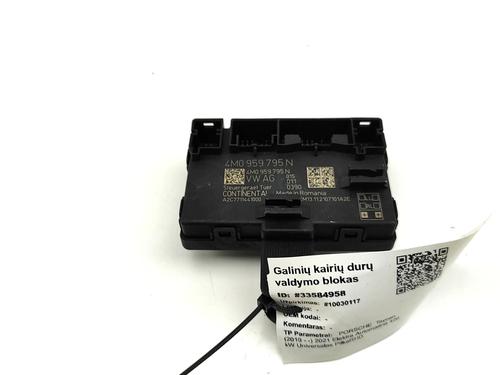 Used Electronic module Electronic module PORSCHE TAYCAN Cross Turismo (Y1B) 4S Performance Battery Plus (Y1BDB1) (571 hp) 33384577 33384577