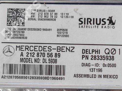 Electronic module MERCEDES-BENZ E-CLASS Convertible (A207) E 350 (207.459) | BP6753375M83 