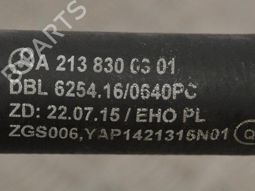 Used Pipe MERCEDES-BENZ E-CLASS (W213) E 350 d (213.033) (258 hp) 14665526
