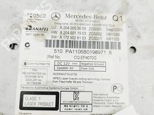 Electronic module MERCEDES-BENZ C-CLASS Coupe (C204) C 220 CDI (204.302) | BP36066997M83  - Image 7