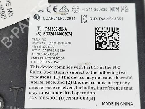 Electronic module TESLA MODEL 3 (5YJ3) EV | BP33697694M83 - Image 8