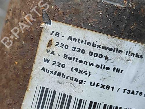 Left front driveshaft MERCEDES-BENZ S-CLASS (W220, V220) S 500 4-matic (220.084, 220.184) | BP29373462M38 