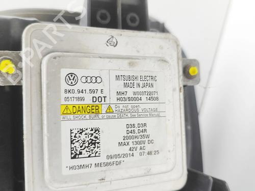 Right headlight VW CC B7 (358) 2.0 TDI | BP37522560C29 - Image 8