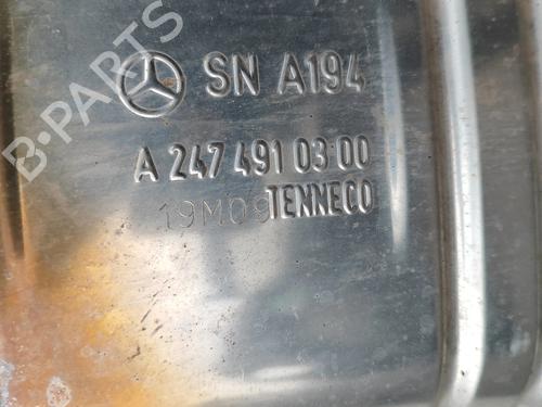 Exhaust system MERCEDES-BENZ A-CLASS (W177) AMG A 35 4-matic (177.051) | BP27779259M121 