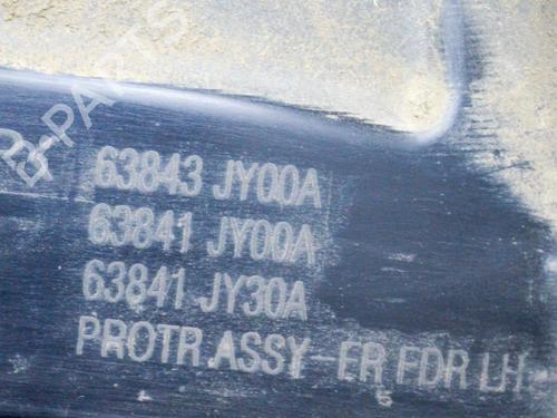 Wheel arch RENAULT KOLEOS I (HY_) 2.0 dCi 4x4 (HY0K) | BP14632150C56 