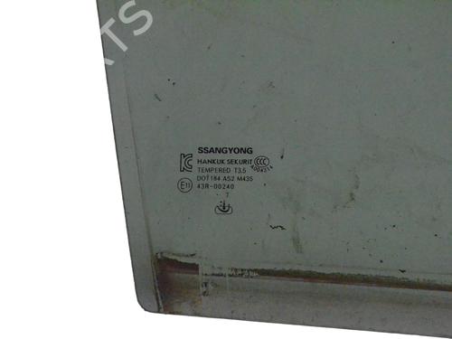 Front right door window SSANGYONG KORANDO (CK) 2.2 Xdi 4WD | BP30233323C19 