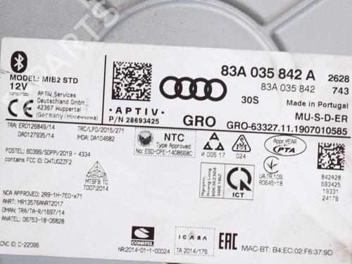 Electronic module AUDI A1 Sportback (GBA) 35 TFSI | BP27761701M83 