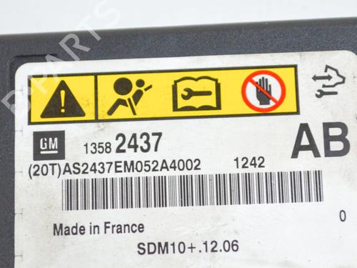 ECU airbags OPEL ZAFIRA TOURER C (P12) 2.0 CDTi (75) | BP10369469M53 
