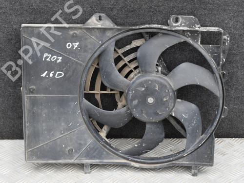 Used Radiator fan Radiator fan PEUGEOT 207 (WA_, WC_) 1.6 HDi (90 hp) 6730986 6730986