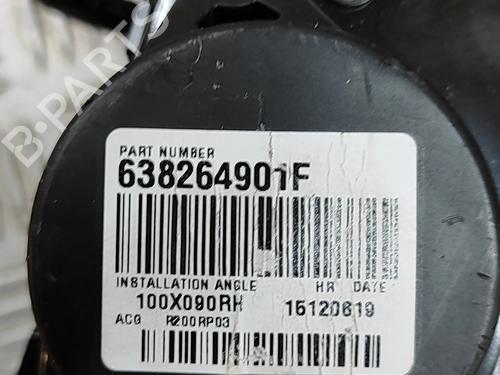 Front right seatbelt NISSAN LEAF (ZE1) Electric | BP27783759I25  - Image 6