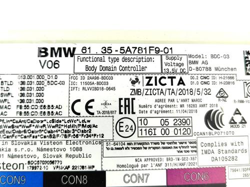 Electronic module BMW 4 Gran Coupe (G26) M440 i Mild-Hybrid xDrive | BP34136834M83  - Image 7