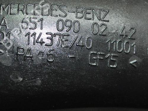 Intercooler pipe MERCEDES-BENZ E-CLASS (W212) E 220 CDI / BlueTEC (212.001, 212.002) | BP14652573M127