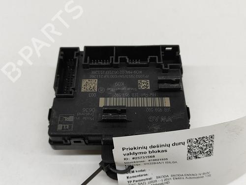 Elektronisk modul SKODA ENYAQ iV SUV (5AZ) 60 (179 hp) 27775283