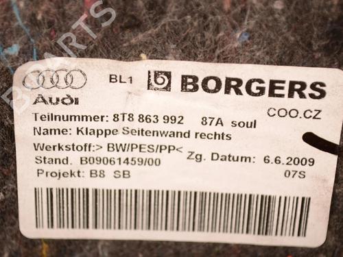 Boot lining AUDI A5 Sportback (8TA) 2.0 TDI | BP33354577I3  - Image 6