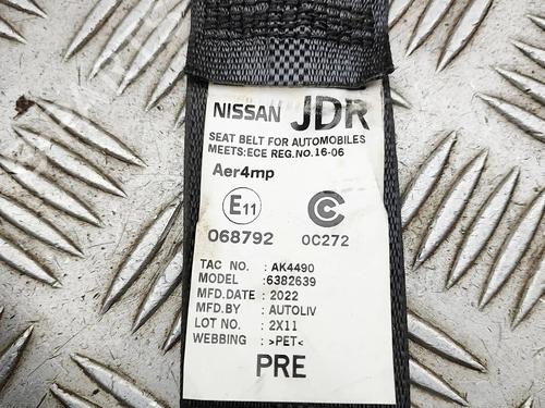 Rear right seatbelt NISSAN LEAF (ZE1) Electric | BP37797742I28 - Image 9