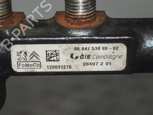 Used Injection rail Injection rail PEUGEOT 308 I (4A_, 4C_) 1.6 HDi (112 hp) 6717572 6717572